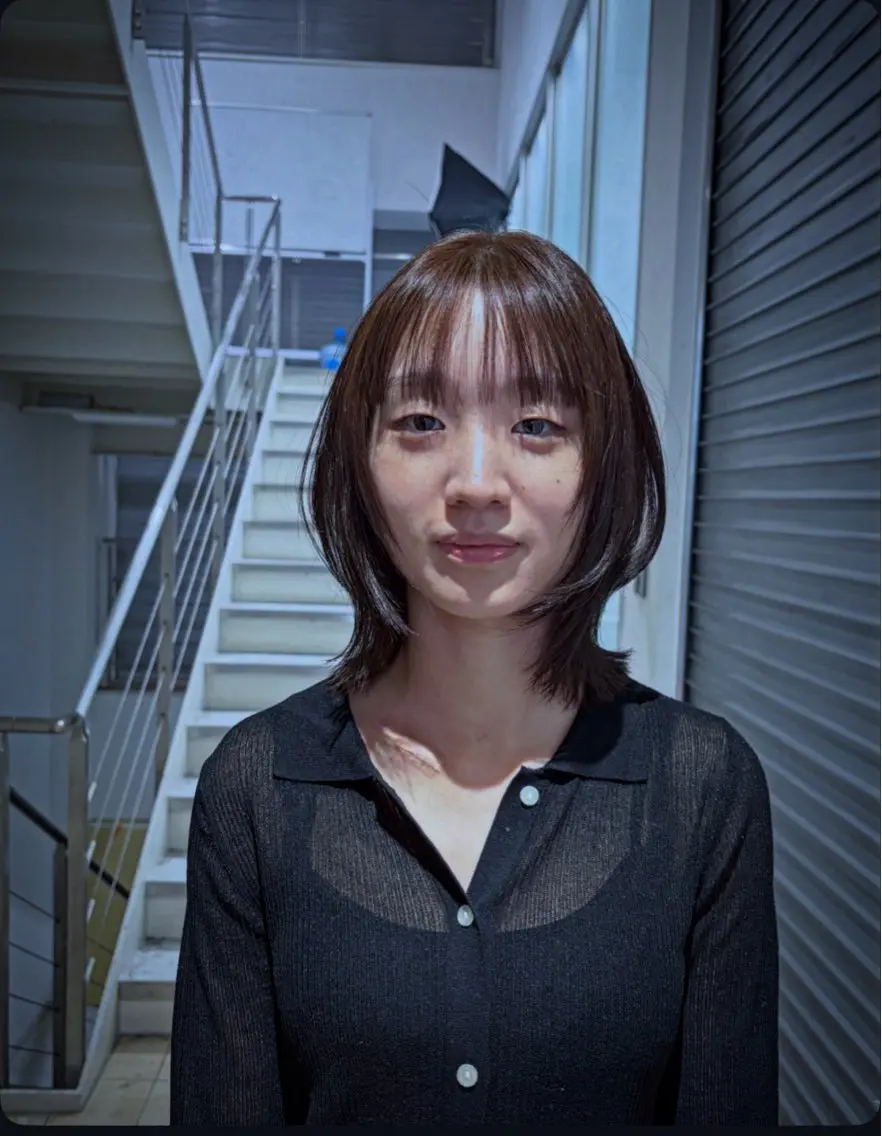 ショート ボブ レイヤーカット 土屋拓樹 レイヤー/ブリーチのヘアスタイル