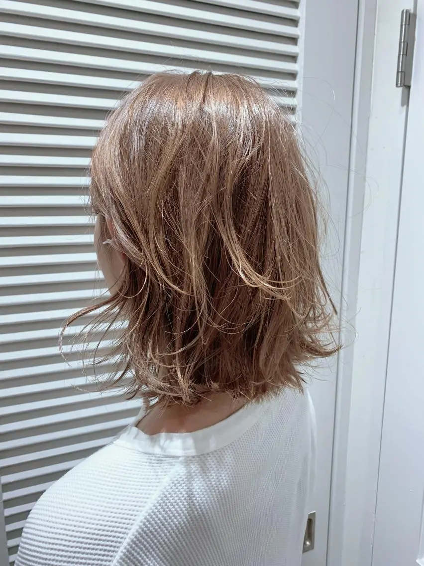 ❣️カット & 透明感カラー(リタッチ)フル+1000円　&ナノスチームトリートメント❣️の写真