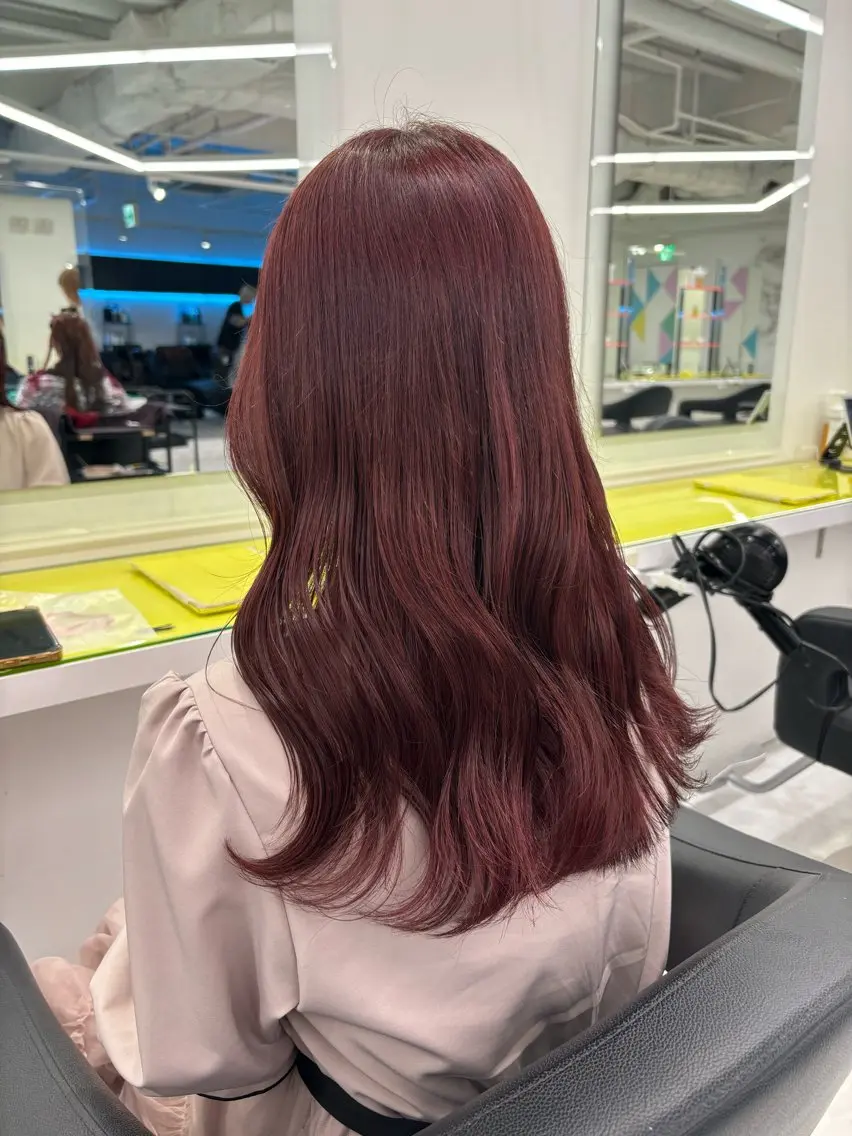 カラー 暖色ガーリーヘア🎀 MEARI🩰のヘアスタイル