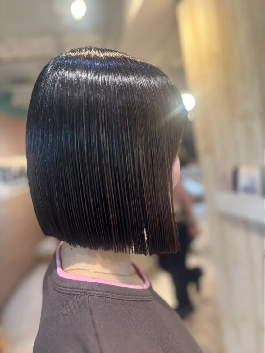 カット ブリーチカラー/ maru🩵💚のヘアスタイル