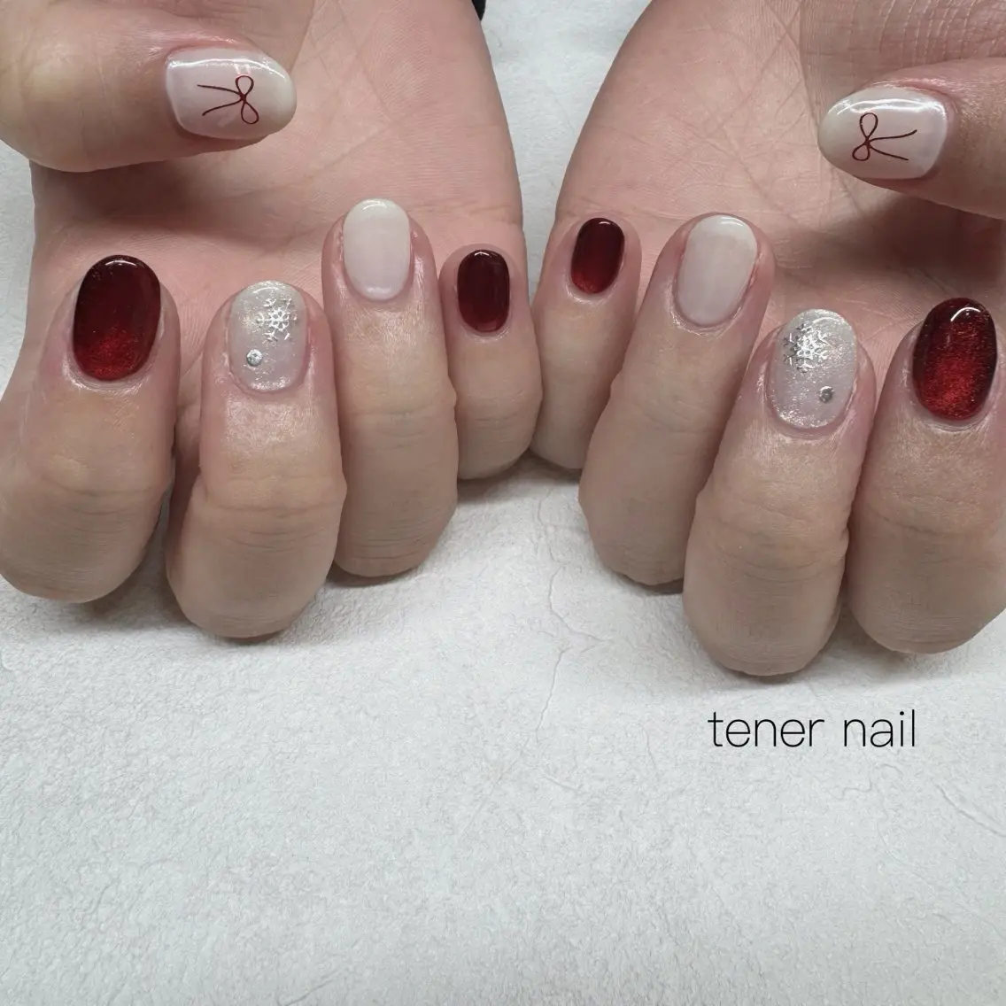 ネイル マグネットネイル ハンドネイル テネルネイル tener nailのネイルデザイン