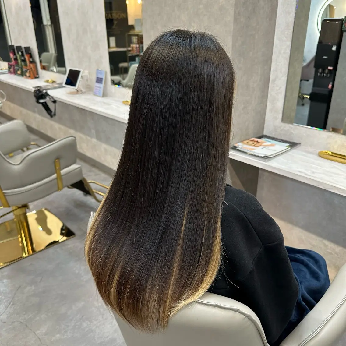 ロング トリートメント 菊地 智 【LAZO】千歳船橋のヘアスタイル
