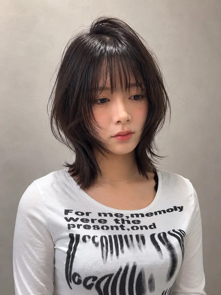 ショート ハッシュカット ハイレイヤー レイヤーカット カット Yuta✂︎ 韓国レイヤー🪽のヘアスタイル