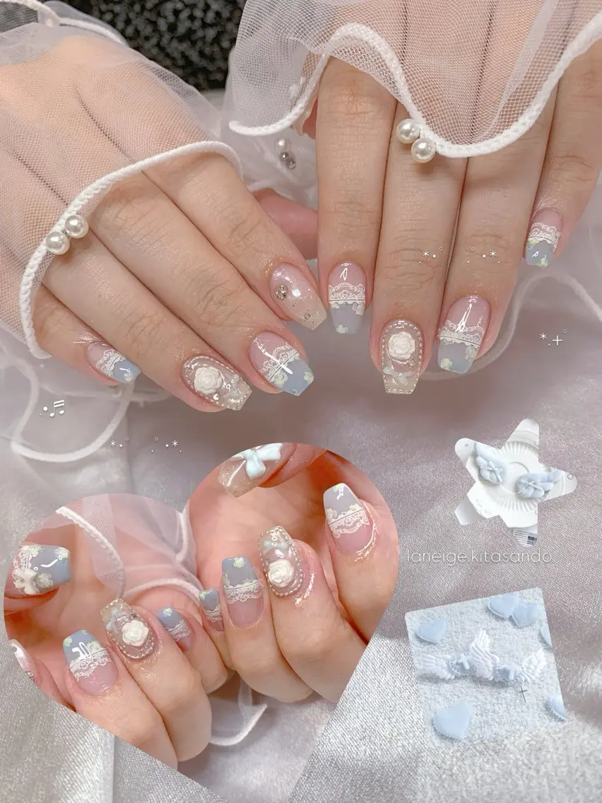 ネイル ハンドネイル La neige* yuki 🐩🌙のネイルデザイン