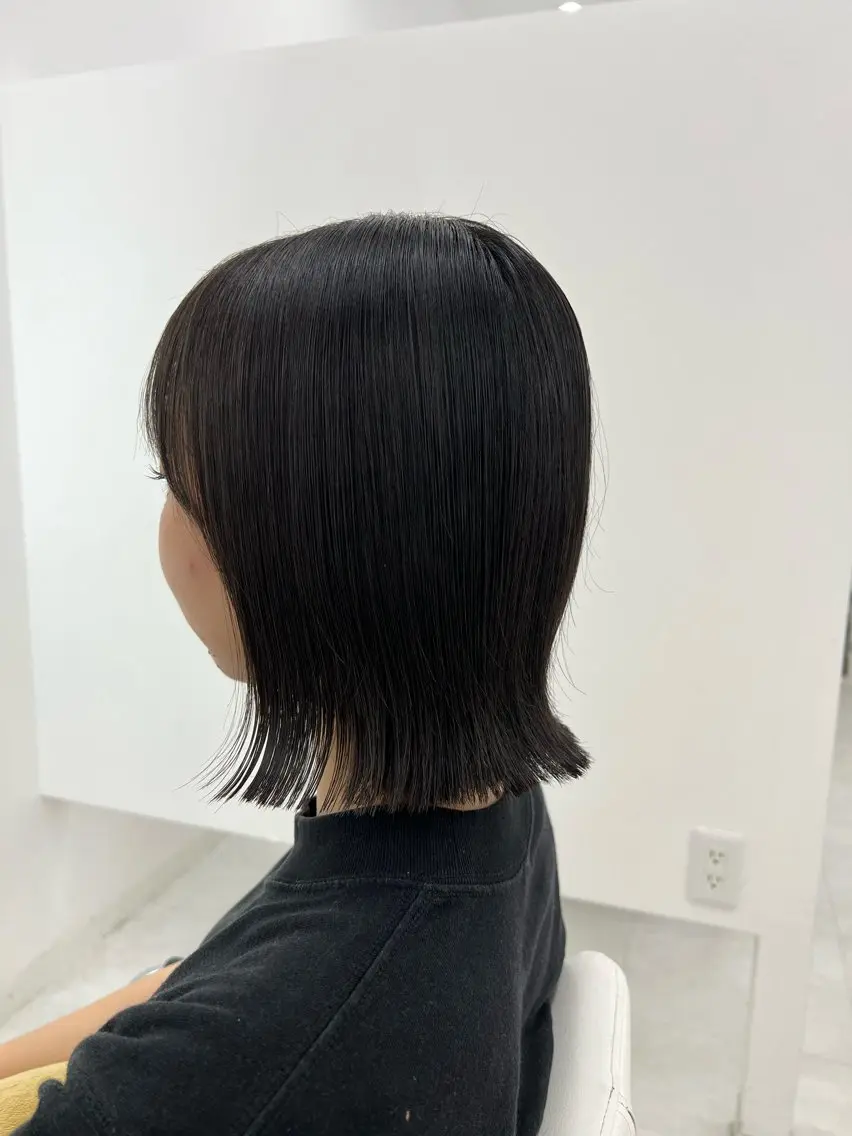 ショート カラー カット ヘアカラー トリートメント ✄﻿aini天王寺 ✄﻿ゆ乃のヘアスタイル