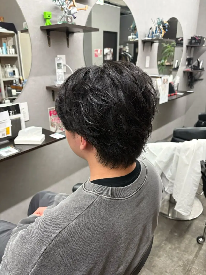 【✨オトナおしゃれパーマ✨】メンズパーマ＋カットの写真