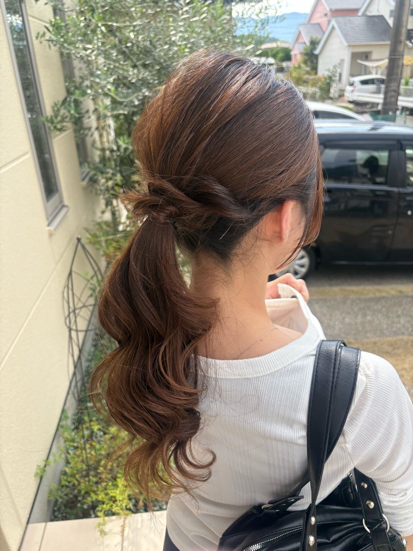 ロング ❤︎AI❤︎ モデル募集中のヘアスタイル