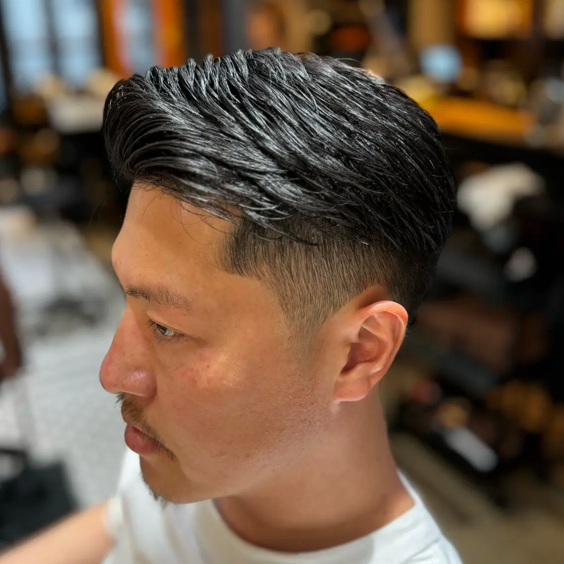 メンズ ビジネス フェードカット スキンフェード 💈AOTA KEISHI💈のヘアスタイル