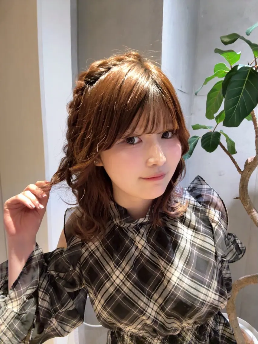 ミディアム say.🫧植田 虹乃花のヘアスタイル