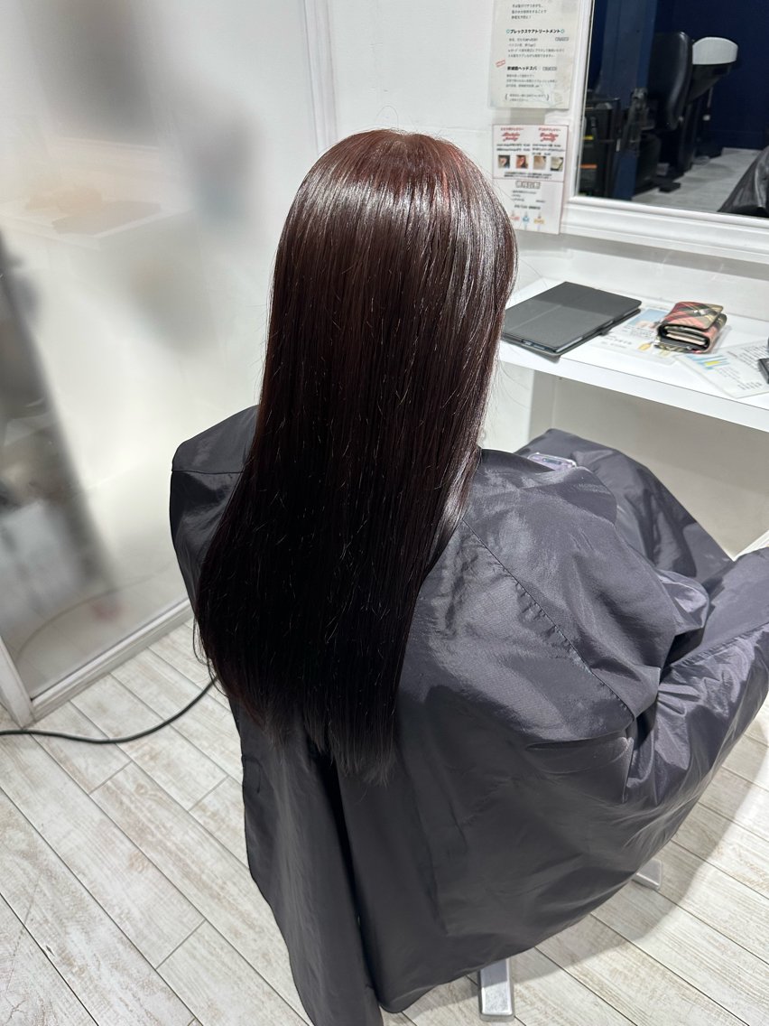 ロング カラー 大谷 未來のヘアスタイル