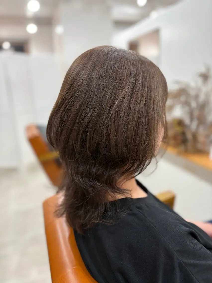 カラー ベージュカラー ブラウンカラー 透明感カラー 兼岡 ひかりのヘアスタイル