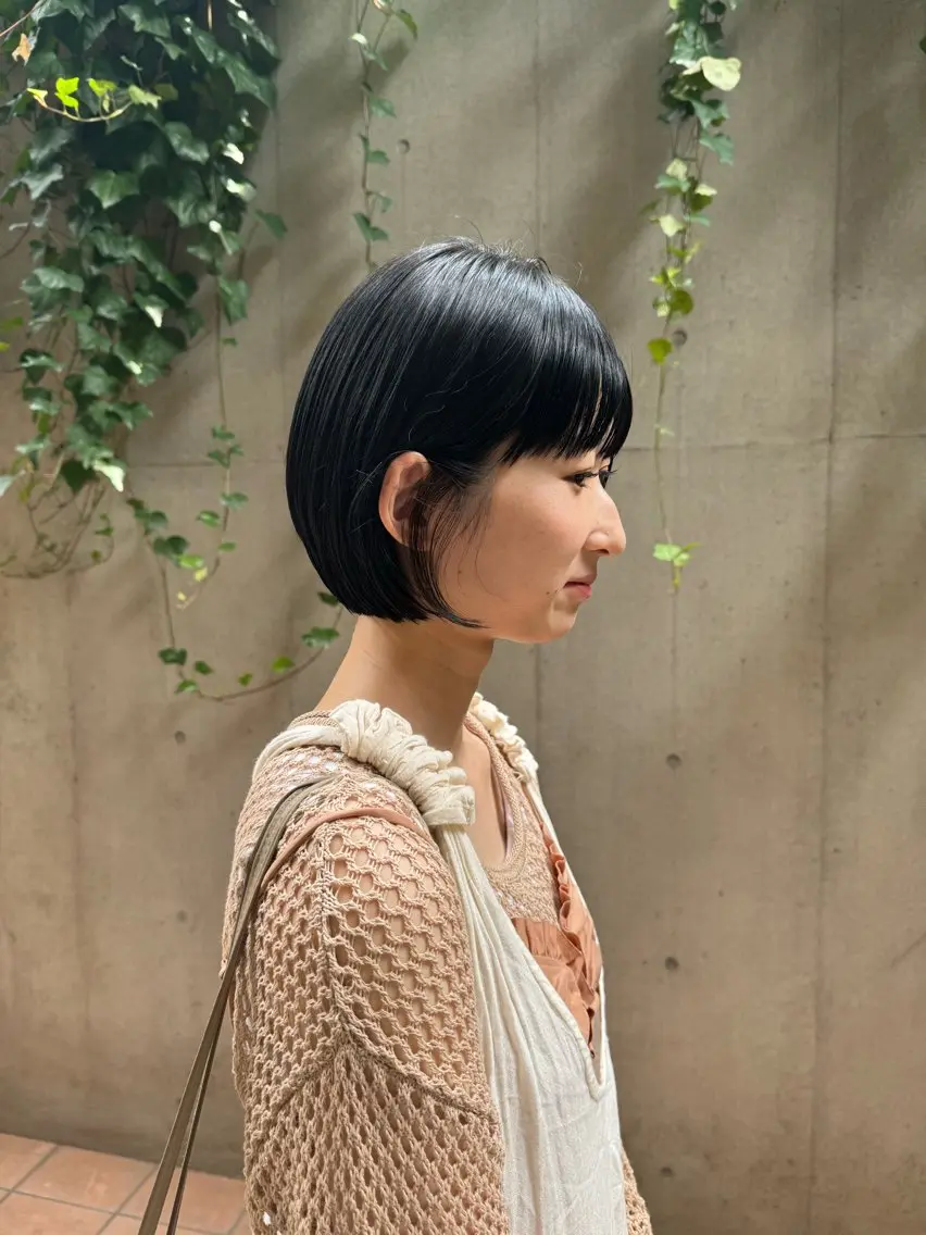ショート パーマ カット トリートメント ボブ/ショート 吉田竣のヘアスタイル