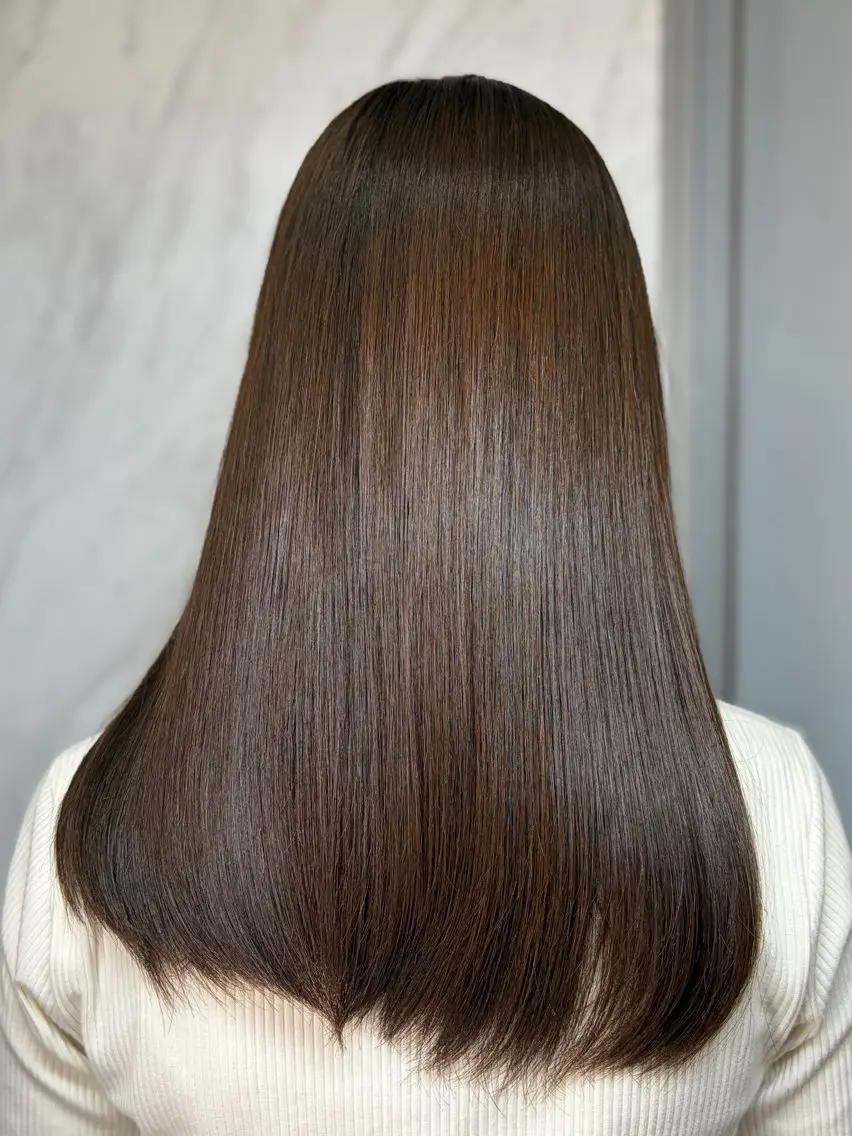 ロング ヘアカラー 🫧透明感カラーピ ンクカラー🫧maiのヘアスタイル