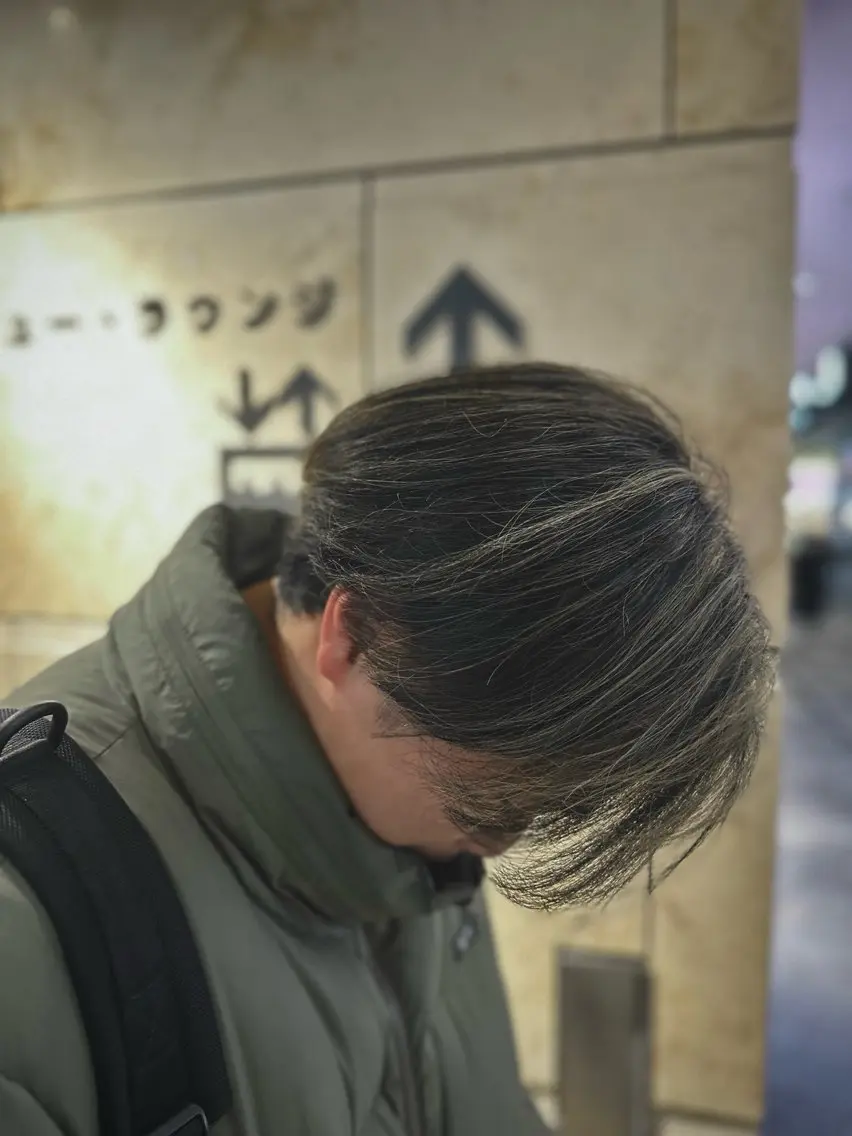 ショート カラー メンズ カット ヘアカラー HIKARIS /eishoのヘアスタイル