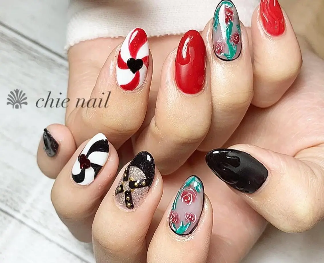 ネイル アートネイル 森ノ宮❤︎ chieのネイルデザイン