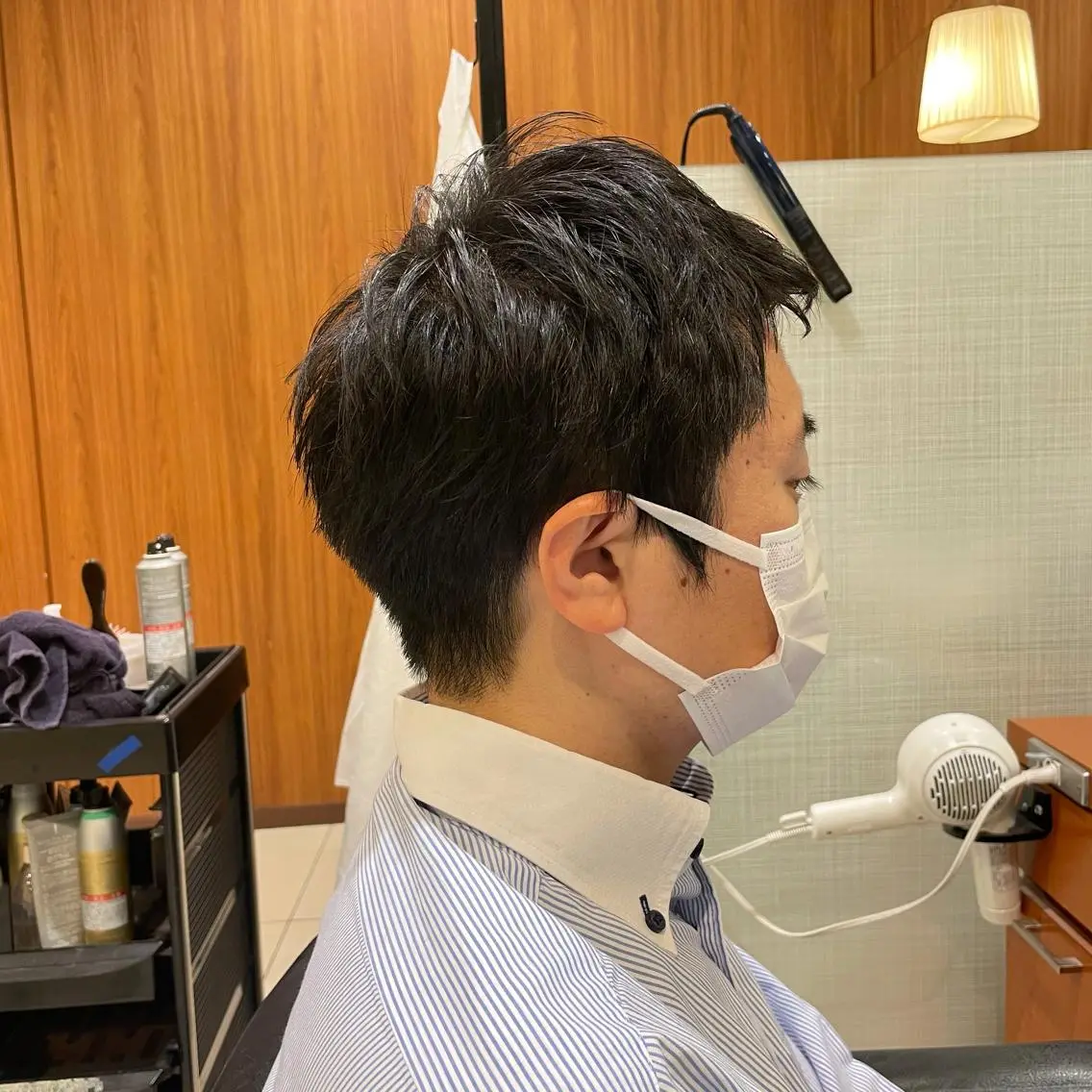 ショート ショートヘア 髙田 千華 髪質改善ストレートのヘアスタイル