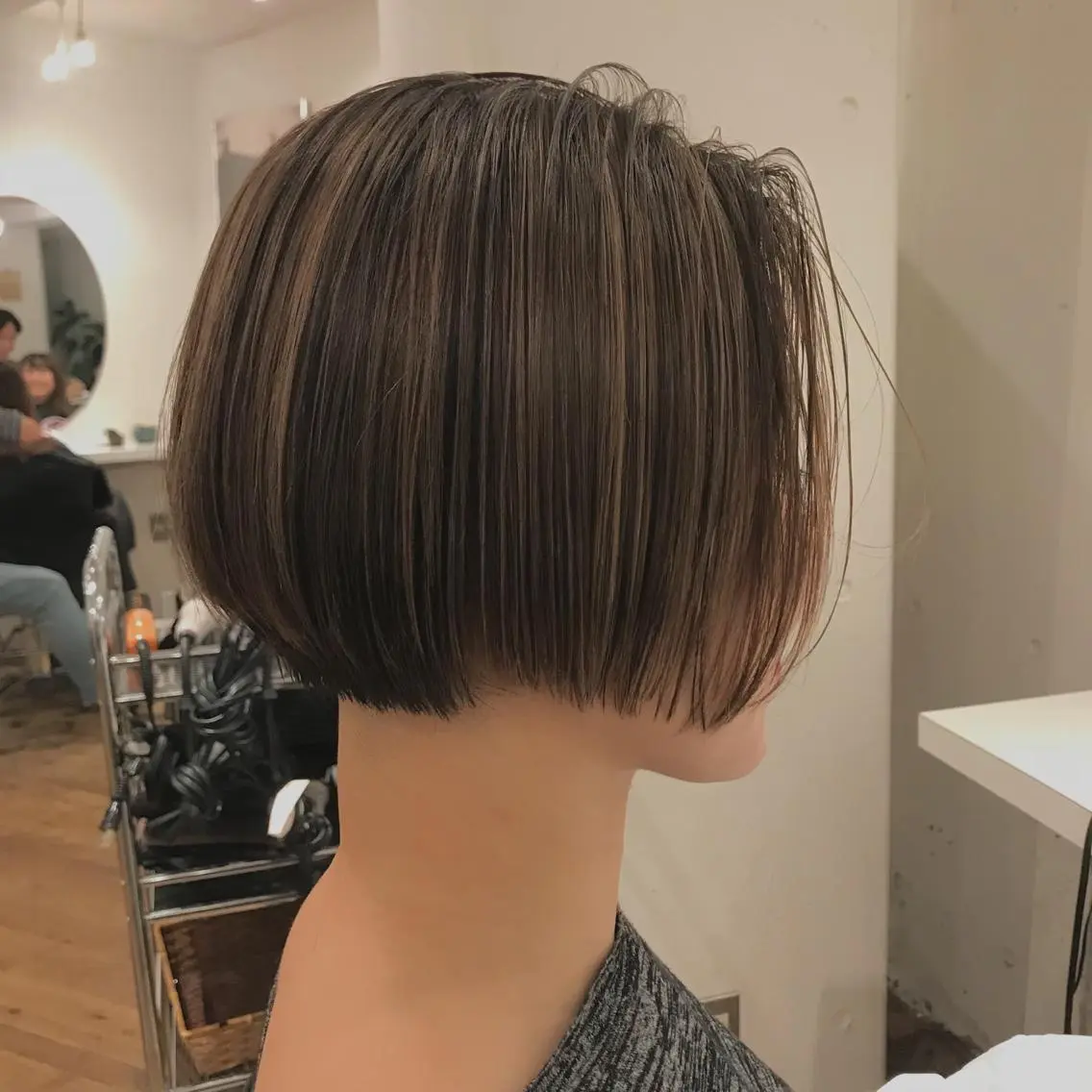 ショート カット ヘアカラー トリートメント 代官山 ボブヘアーのヘアスタイル