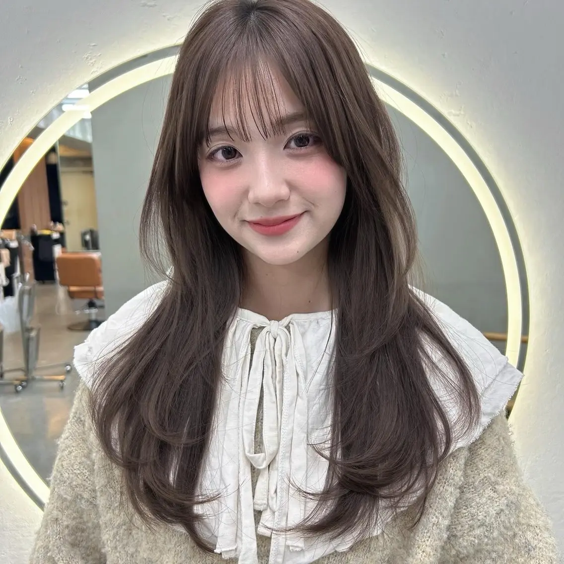 ロング 🌸透明感/レイヤー / 栗林 彩🌸のヘアスタイル