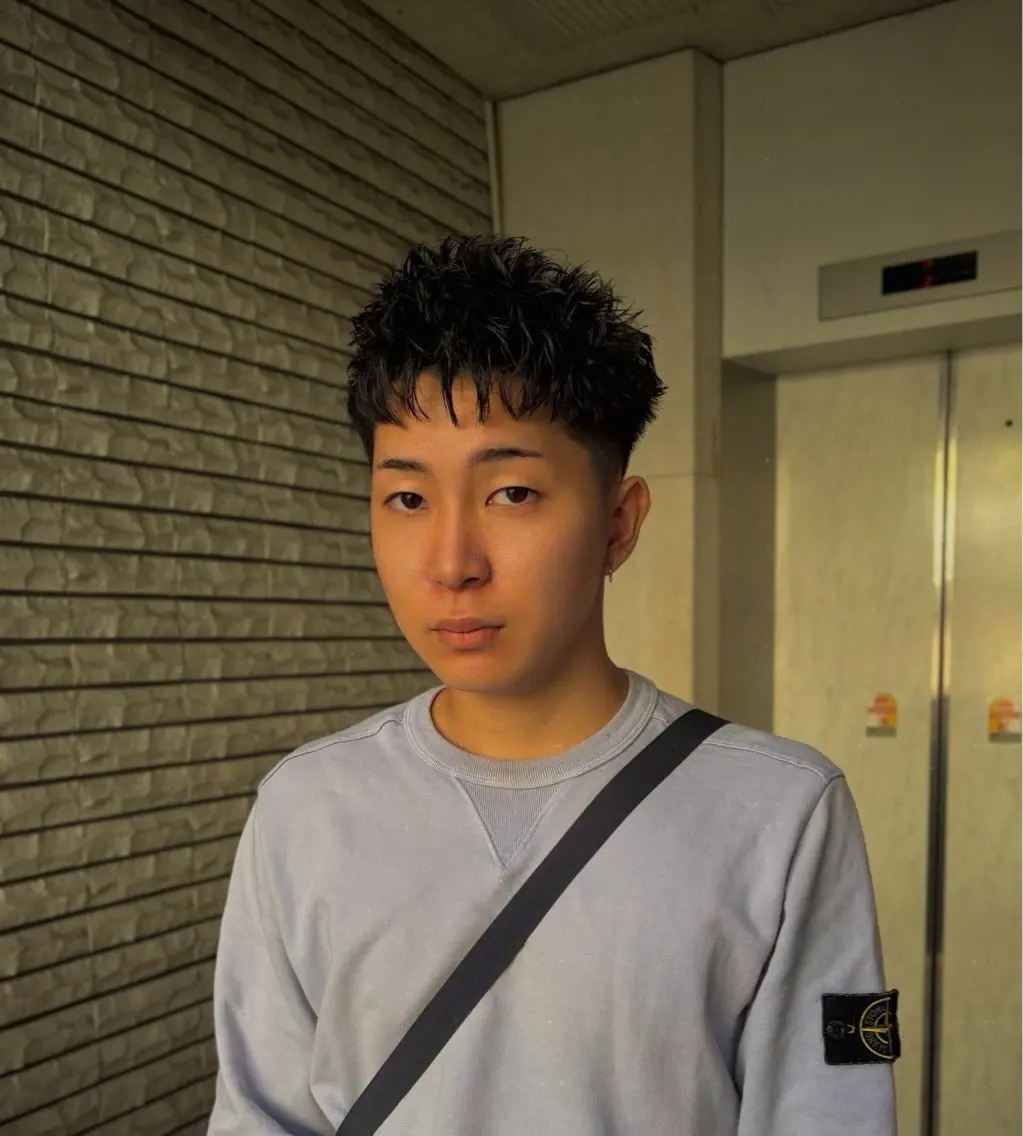 ショート パーマ メンズ メンズパーマ ショートヘア カット パーマ UMM daichi メンズパーマのヘアスタイル