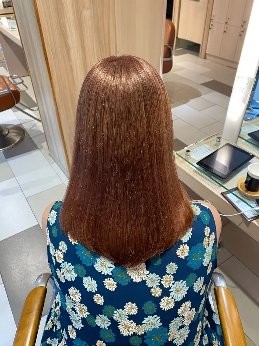 カラー ヘアカラー トリートメント カットモデル 🦋熊田 史織のヘアスタイル