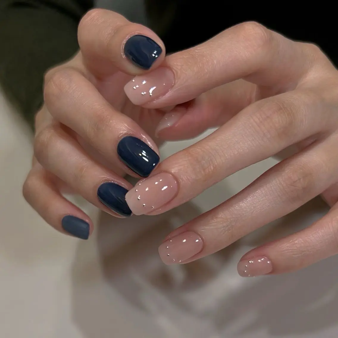 ネイル 韓国ネイル マグネットネイル 持ち込み ハンドネイル Mimi Nail_Royalのネイルデザイン