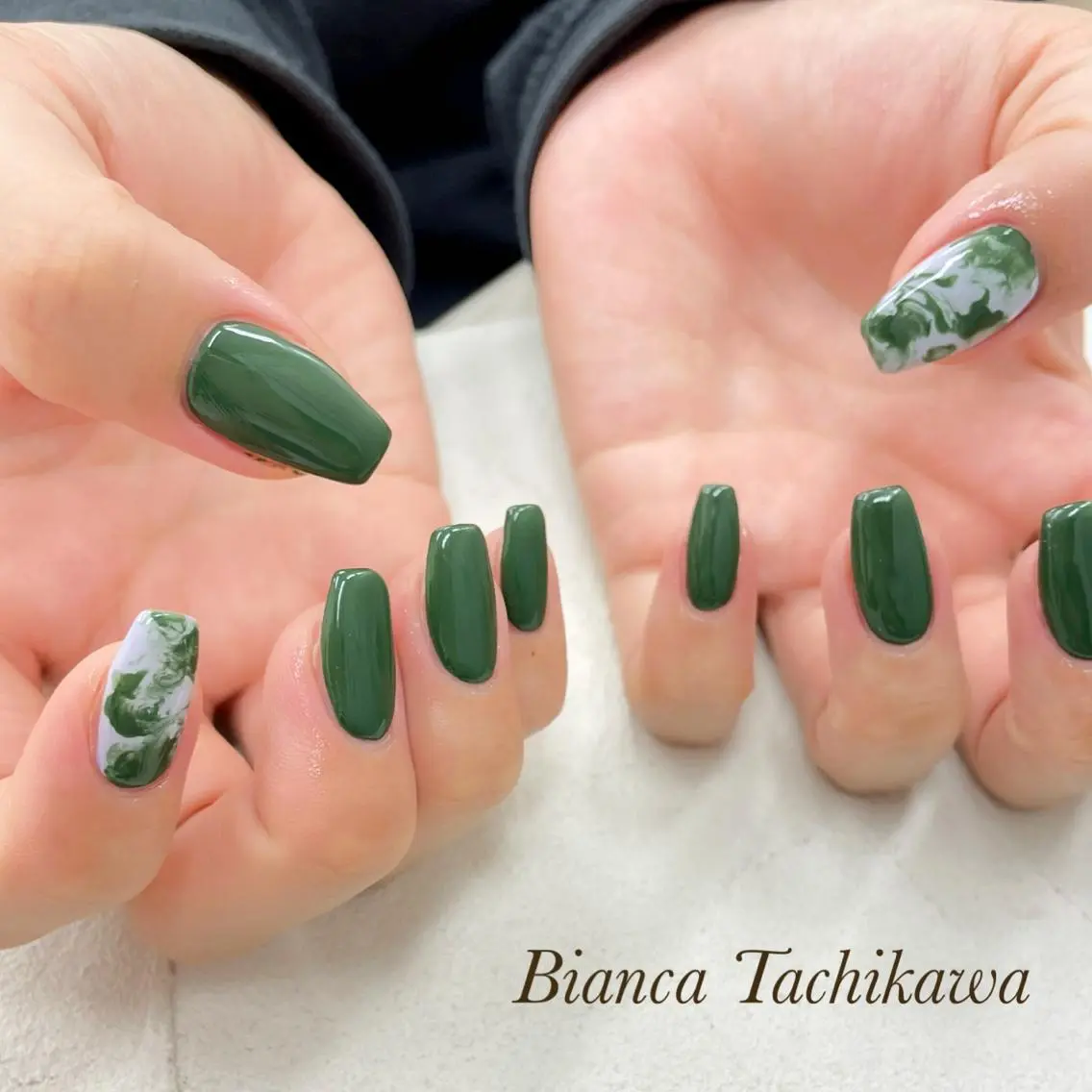 ハンド💅💗ワンポイントアートネイル✨(再来7900円💛) 初回ソフトジェルオフ込💓[高円寺正規パラジェル登録店]の写真