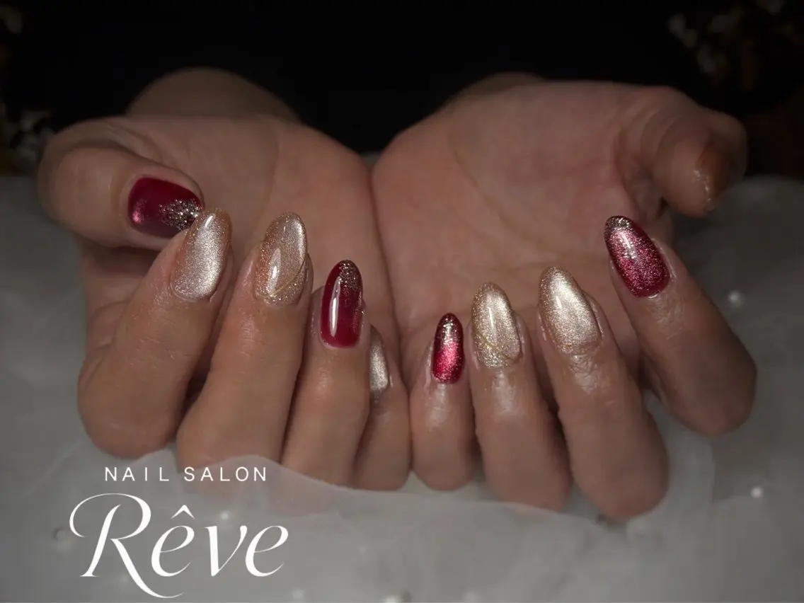 ネイル ハンドネイル Nail salon Rêveのネイルデザイン