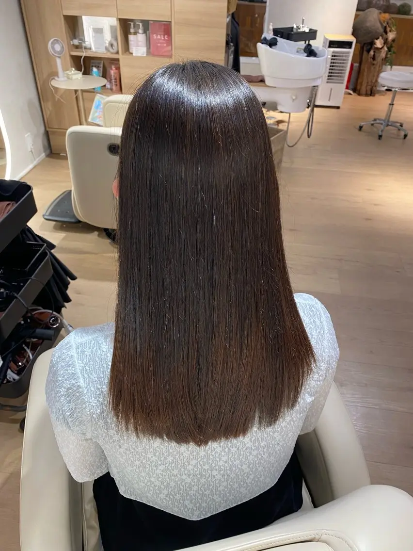ロング 髪質改善 髪質改善ストレート ✂️前田龍之介のヘアスタイル