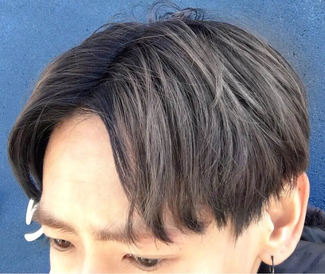 ショート ミディアム セミロング ロング カラー パーマ メンズ メンズハイトーン ハイトーンカラー SUZUKI KEISUKEのヘアスタイル
