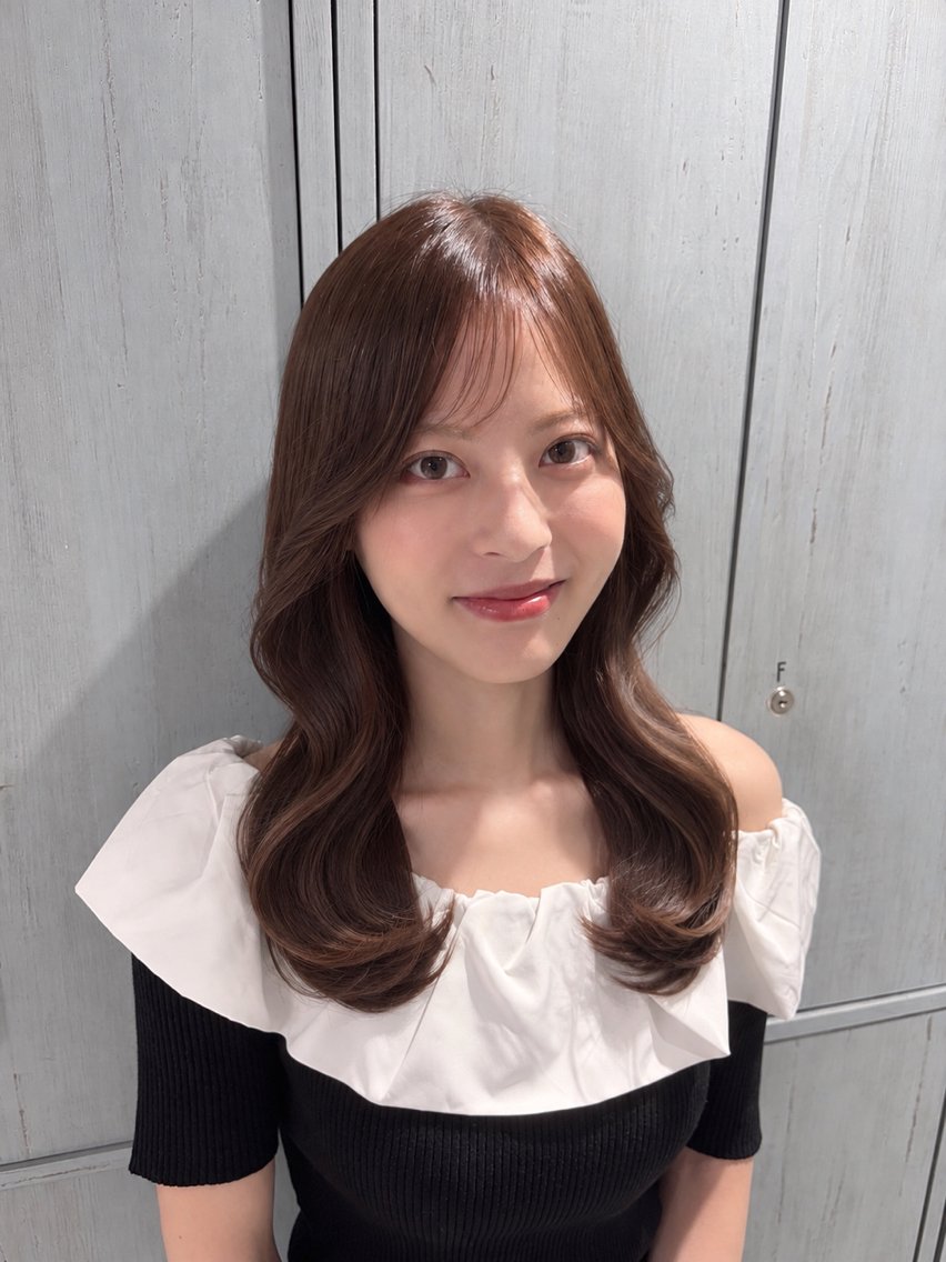カラー ヘアカラー 【🦋透明感艶🪽】 カラー🩶りんか🩶のヘアスタイル
