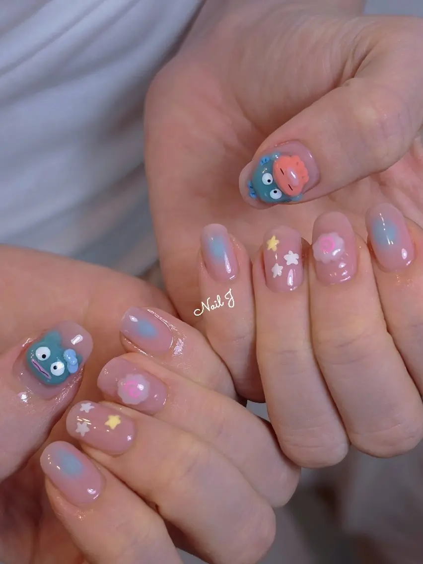 ネイル 韓国ネイル ハンドネイル Nail Jのネイルデザイン