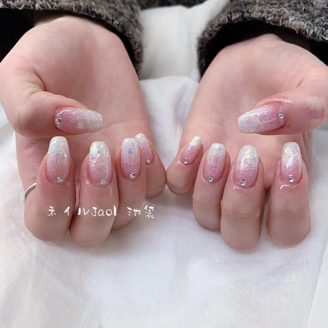 セミロング ネイルJaol 池袋のネイルデザイン