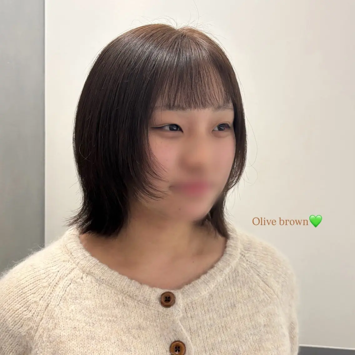 カラー 🪐natural color🌼チサのヘアスタイル