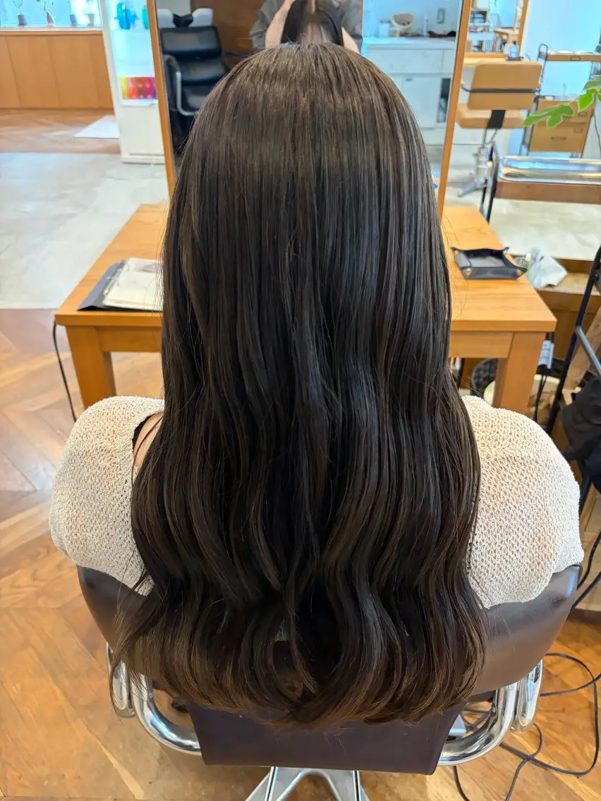 ロング カット ヘアカラー éme.山口平井店 /yu-kiのヘアスタイル