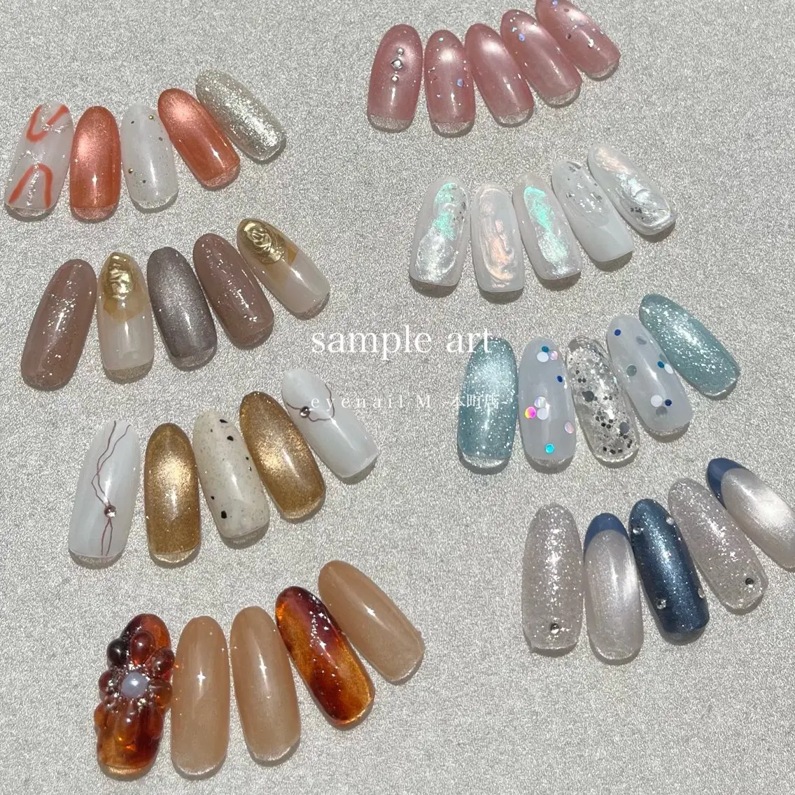 ネイル ハンドネイル eyenailm 🌼のネイルデザイン