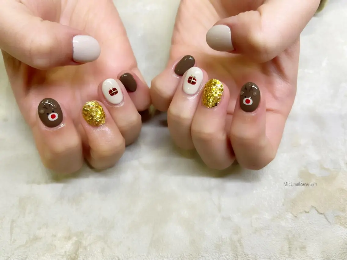 ネイル 持ち込み ハンドネイル nail salon monailのネイルデザイン