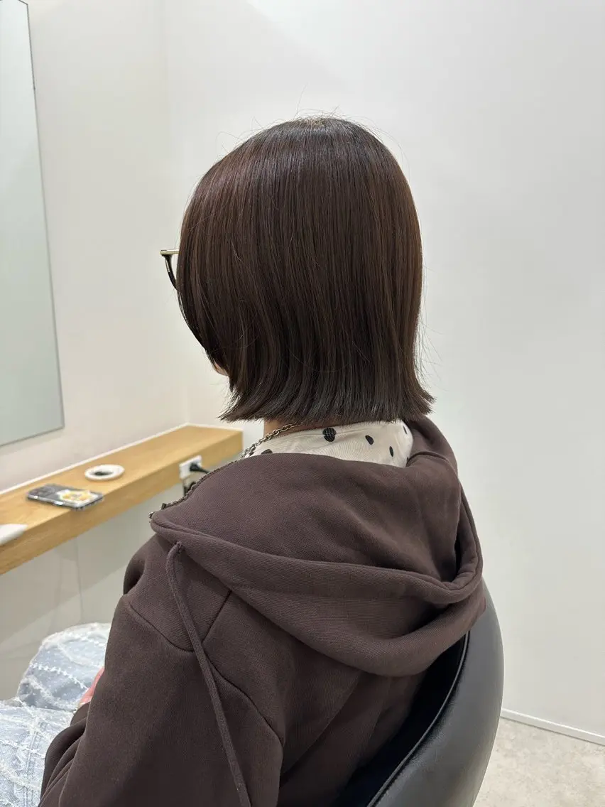 ショート カット トリートメント レイヤー/ナチュラル 💐nao.のヘアスタイル