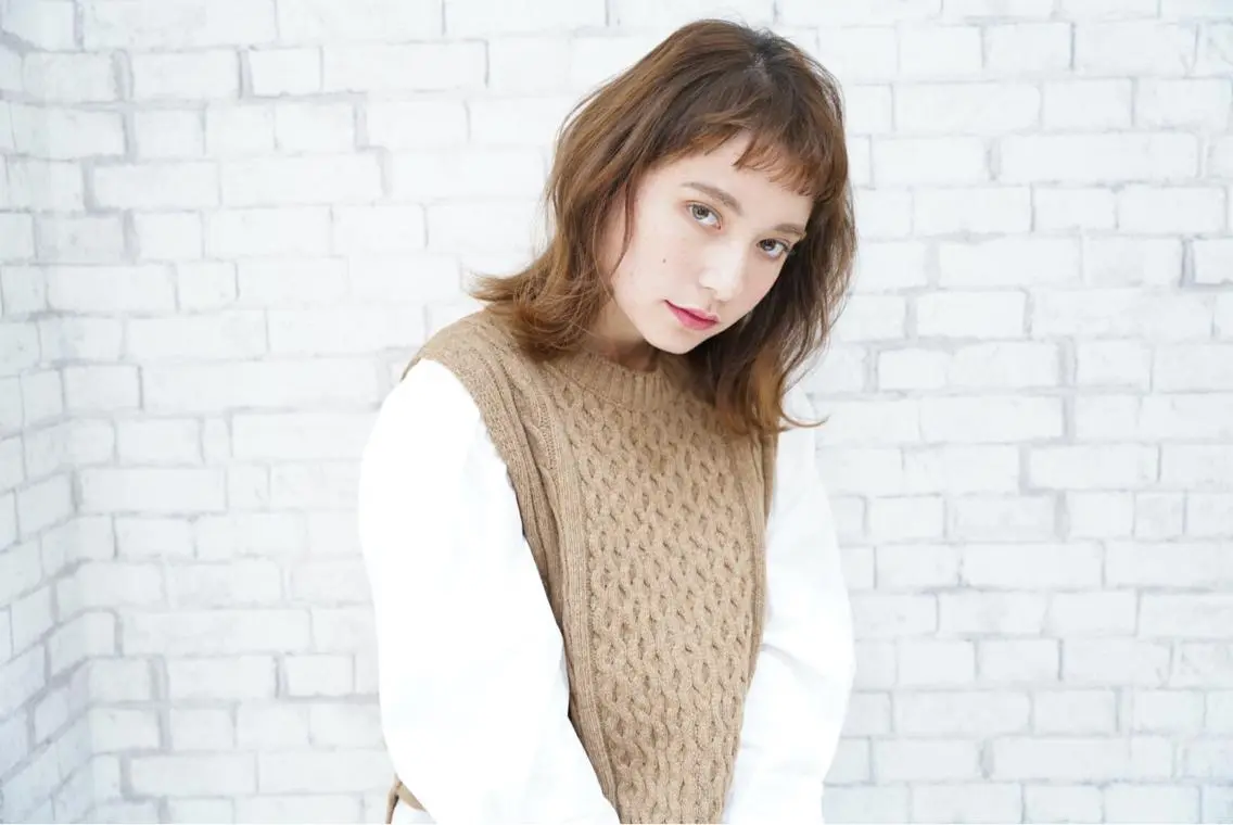【12月限定❣️】前髪カット+イルミナカラー+トリートメント❤️¥14300→¥8,800♡の写真