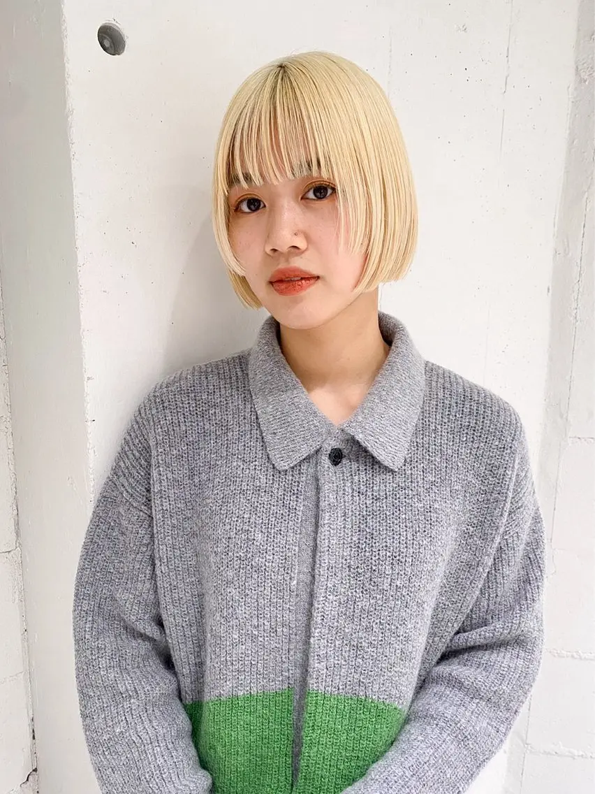 ミディアム BLANCO nao.のヘアスタイル