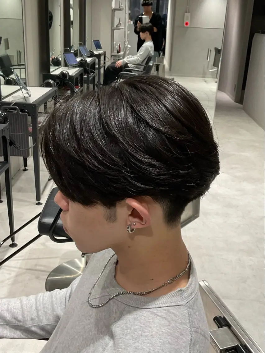 パーマ メンズ メンズパーマ ニュアンスパーマ カット パーマ メンズ縮毛矯正 /池袋/原田海朱のヘアスタイル