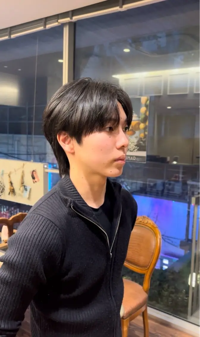 カット＋縮毛矯正の写真