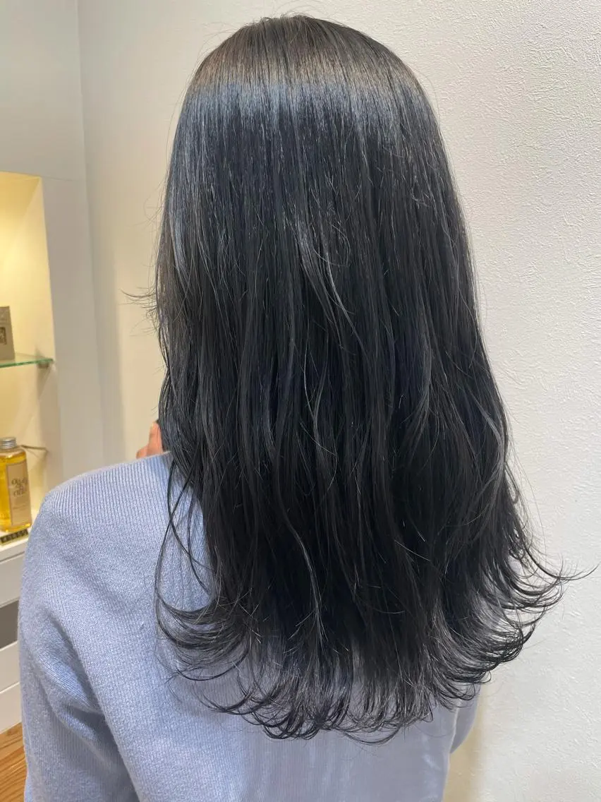 🌿赤み消しカラー✨ベージュ・オリーブカラー+似合わせカット+1stepトリートメント🌿 【梅田】の写真