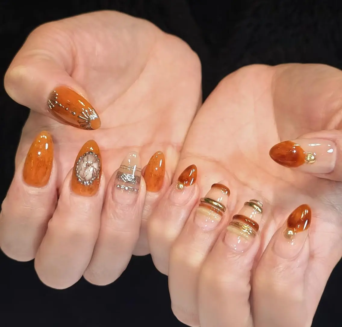 ネイル ハンドネイル 💫 Tsuki_Nailのネイルデザイン