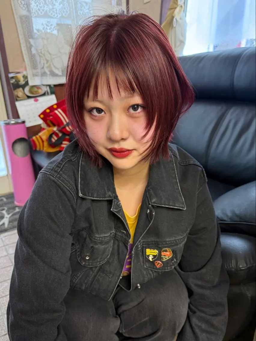 ショート カラー カット ヘアカラー トリートメント mai / linoah˚✧のヘアスタイル
