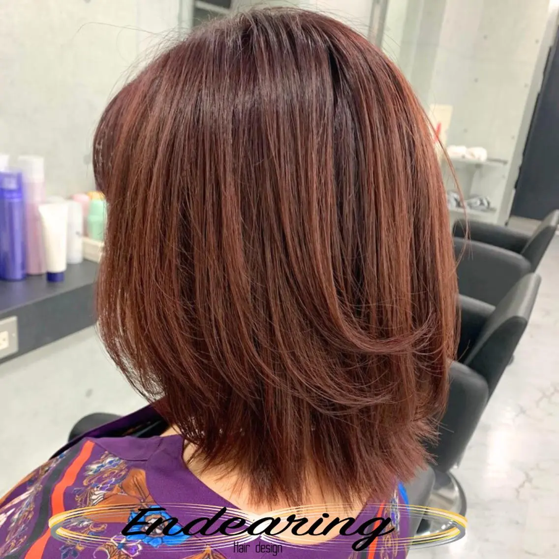 カラー 透明感カラー ピンクカラー カット ヘアカラー Endearing 銀座/YOKOのヘアスタイル