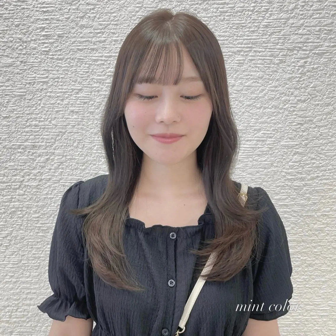 ロング カラー ブリーチなしダブルカ ラー🎀透明感/AOのヘアスタイル