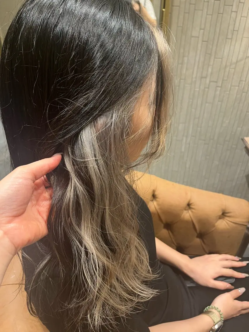 カラー Uo/透明感カラー /髪質改善のヘアスタイル