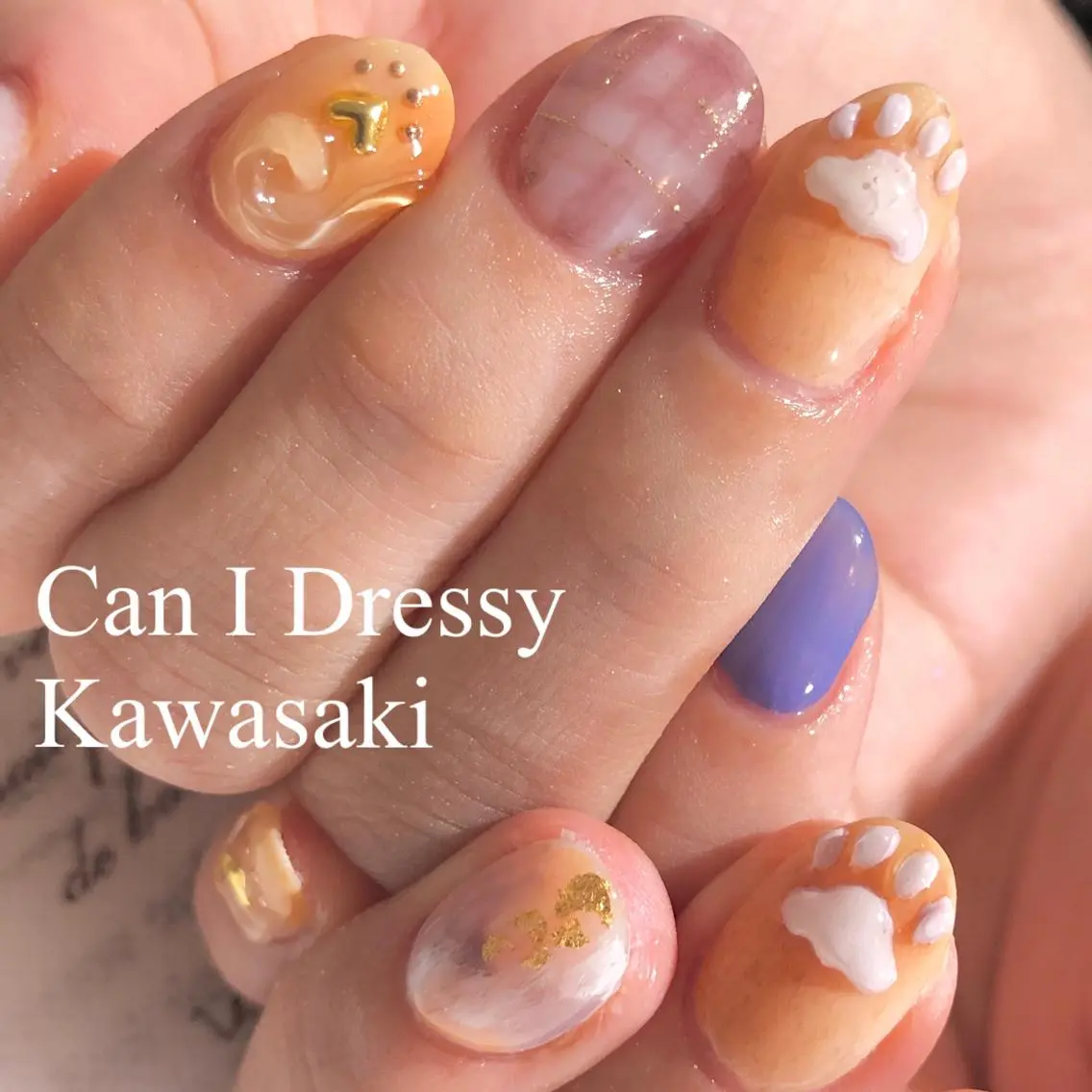 ネイル ハンドネイル Can I 川崎店 三島 久美子のネイルデザイン