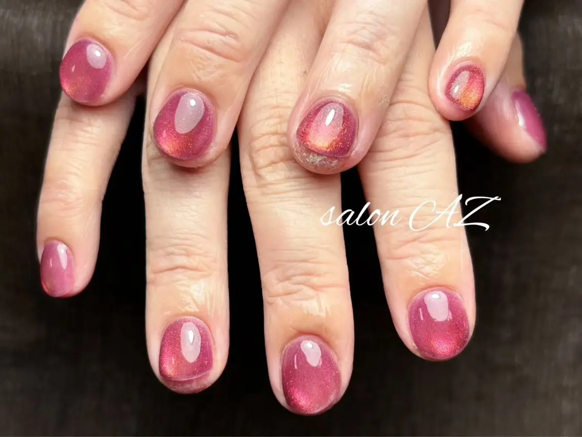 ネイル アートネイル 長さ出し フットネイル フレンチネイル ジェルネイル salon AZのネイルデザイン
