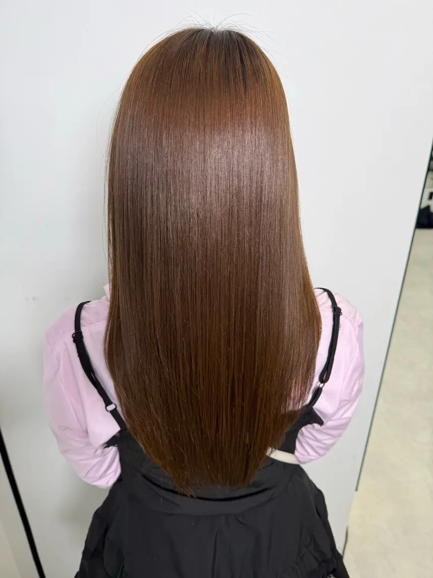 ロング 川岸 絆那のヘアスタイル
